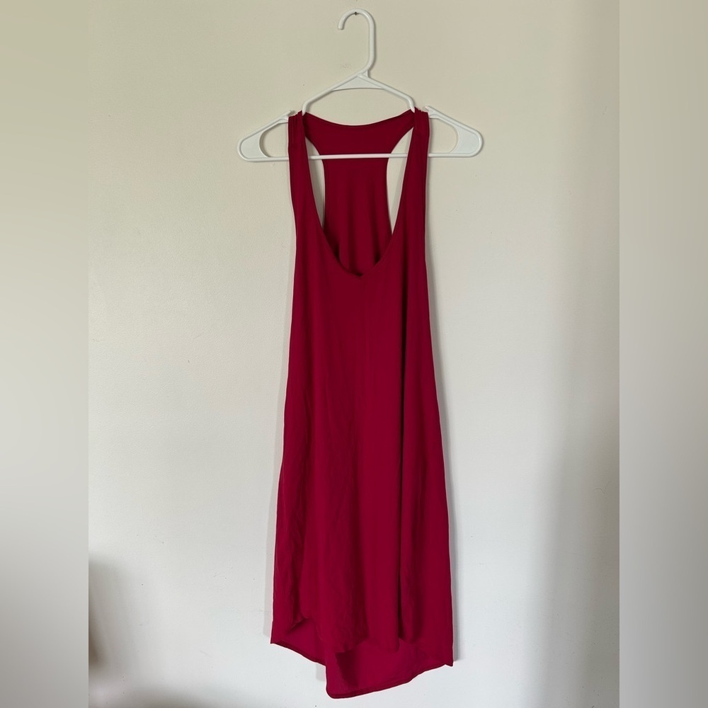 Lululemon Lululemon Rejuvenate Dress Ruby Red Size 8